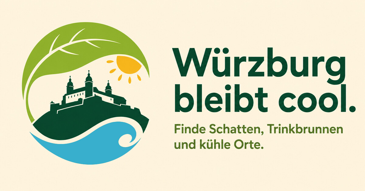 Würzburg bleibt cool – Vorschaubild zum Teilen
